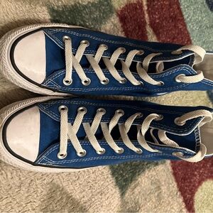 Blue High-Top women’s Sneakers